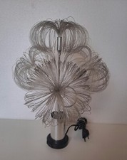 LAMPE PALMIER  FIBRE OPTIQUE ET CHROME ANNÉES 70 JACK