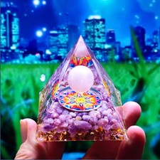ORGONITE PYRAMIDE EN AMETHYSTE