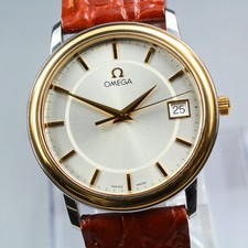 Montre à quartz pour homme OMEGA Prestige 196.1150 cal.1532 34 mm date 6J...