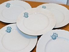 vintage LOT ancien ASSIETTE