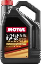 Huile SYNERGIE DIESEL 5W40 5+1L MOTUL (bidon)