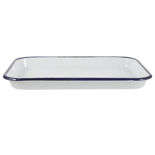 Plat four émail plaque - four,