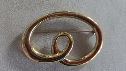 Broche ancienne signée - broche, monet