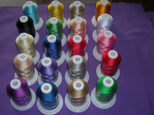 Fil broderie polyester - broderie,