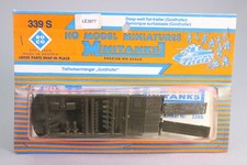 LE3977 ROCO MINITANKS 339S Ho 1/87 Remorque surbaissée Deep well flat trailer