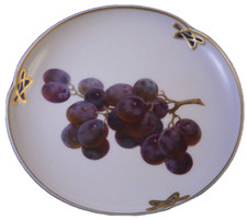 Assiette En Porcelaine Grape