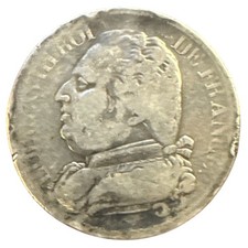 5 Francs Louis XVIII - 1814 L