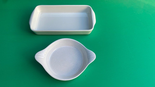 Plat gratin porcelaine - 2,