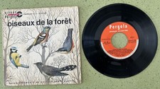 Oiseaux de la Forêt Bruitages Henri Ulrich 45 tours vinyle