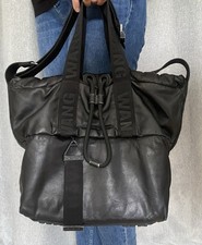 Sac en cuir noir Collector Alexander Wang pour H&M