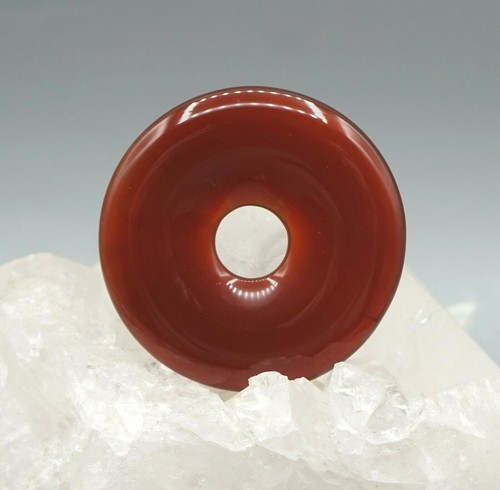 Cornaline pendentif donut - donut, 40