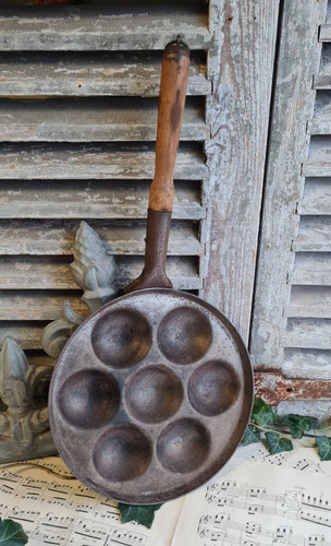 Ancienne poelle pour crepe - ancienne,