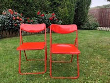 Paire de chaises pliantes TED des années 70/ Ikéa 