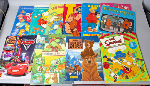 Lot albums panini sticker - albums,