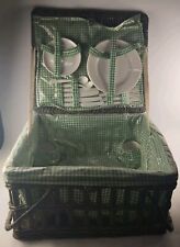 Valise Panier Pique Nique Pic Nic Vintage Valise En Osier