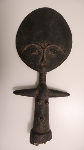 Ancienne statuette poupée - ancienne, de