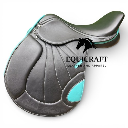 Selle cheval cuir à - de,
