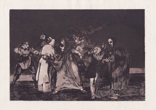 Francisco goya plate 16 - -,