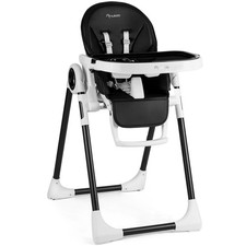 Chaise haute Nukido Belo noire