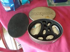 set vintage poids EQUILIBRIUM chromés 9 poids entre 5g et 500g