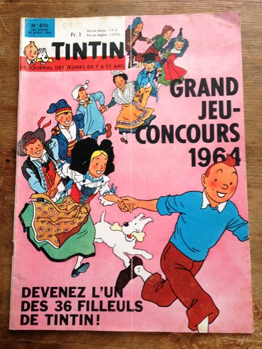 Journal tintin france 810 - tintin,
