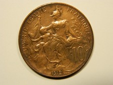 10 CENTIMES - DUPUIS - 1912 SUP+ EB90580