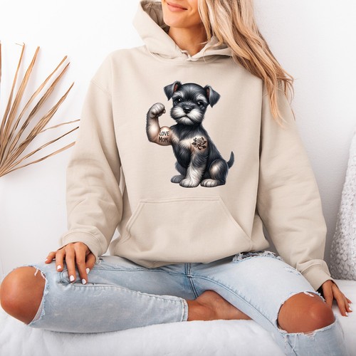 Sweat capuche schnauzer - à,