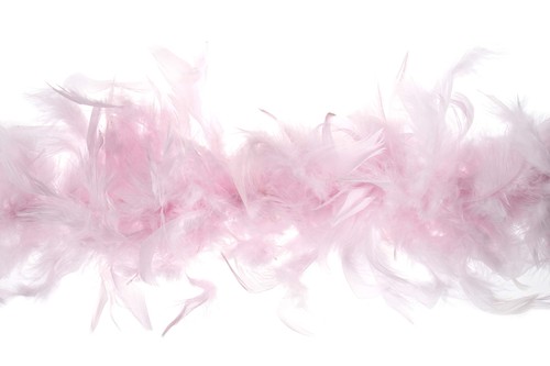 Boa plumes marabout - boa,