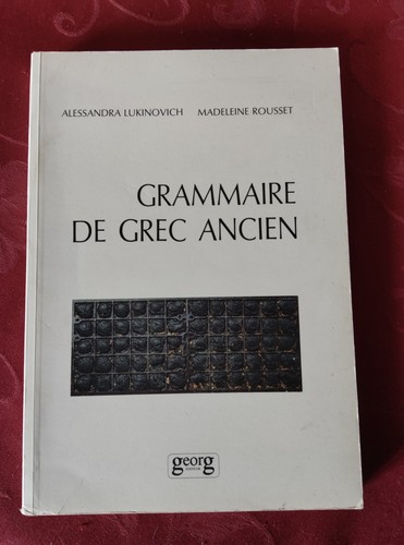 Grammaire grec ancien - grammaire,