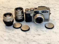 Appareil photo Contax G2 + 3 objectifs. Etat excellent. Vérifié par PROCIREP