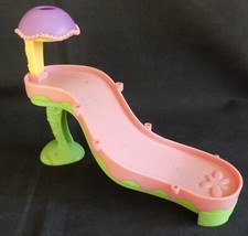 Toboggan Littlest Petshop rose Hasbro 2005 | Accessoire rare 21 cm