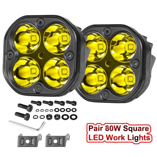 Spot led cube pod - 2x,