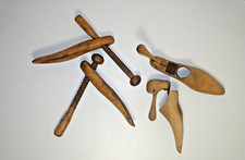 Paire Embauchoirs anciens bois