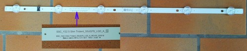 Bande barre leds lg - bande,