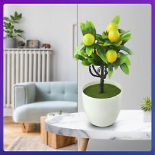 Fausse floraison plastique artificiel arbres fruitiers fuax plante fleur/pot d??