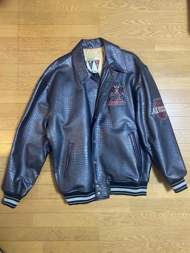Avirex stadium jumper leather - avirex,