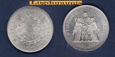 50 Francs Hercule 1976 SUP Argent - V République, 1959 -