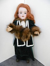 JOLIE POUPÉE ANCIENNE ARMAND MARSEILLE TÊTE BISCUIT - HAUTEUR 40 CM