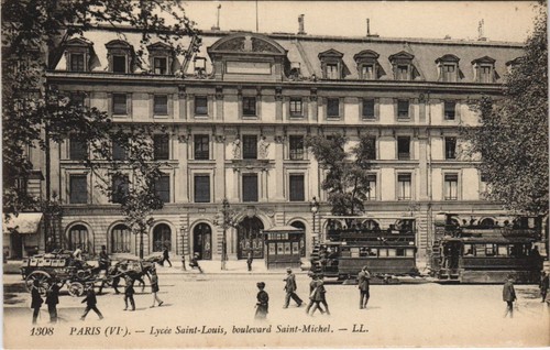 Cpa paris lycee louis bd - paris,