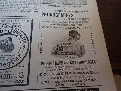 Pathe freres phonographe - pathe,