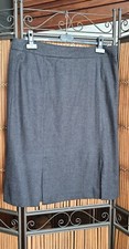 Jupe doublée grise "Weill" taille 46