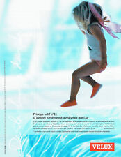 Publicité Advertising 088 2007   fenetre de toit Velux   lumière naturelle