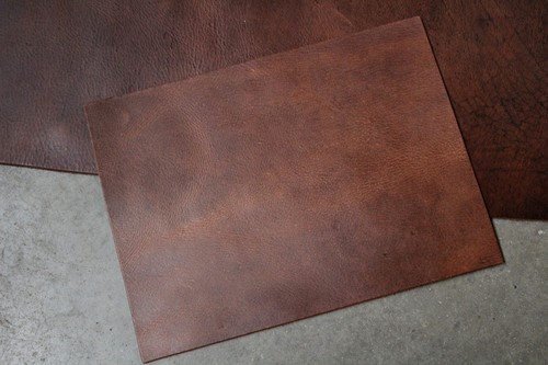Cuir naturel morceau - cuir,