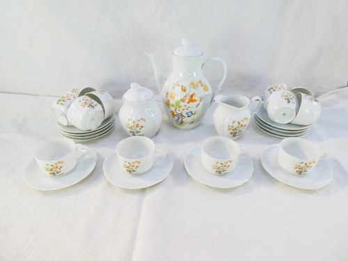 Service café porcelaine - service, en