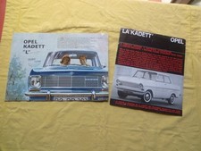 OPEL Kadett - dépliant