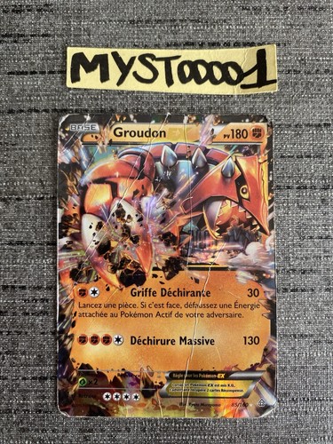 Carte pokemon groudon - carte, ex