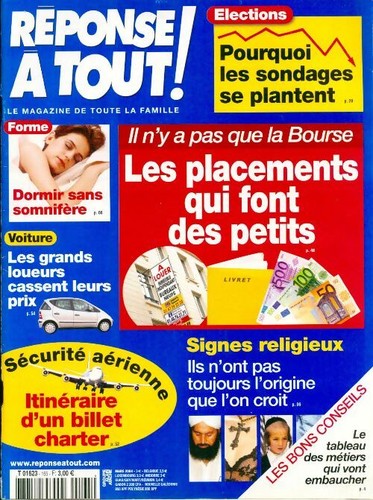 Réponse tout n 165 - réponse, !