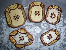 ancienne DINETTE POUPEE maison LOT DE 5 pièces QUIMPER henriot 