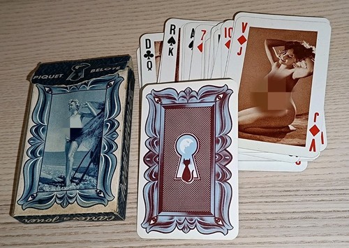 Ancien jeu cartes - jeu,