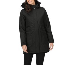 Regatta Parka pour Femme Sabinka Fur Trim Noir